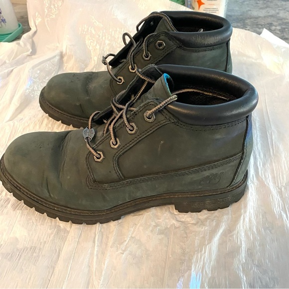 Timberland boots Nellie Chukka deep green SZ 8.5 Worn once - Picture 15 of 15